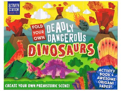 FOLD YOUR OWN DEADLY DINOSAURS FOLD YOUR OWN DEADLY DINOSAURS