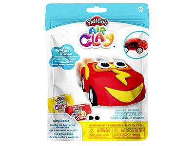 PLAY-DOH AIR CLAY RACER RED