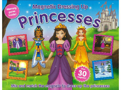 MAGNETIC DRESSING UP PRINCESS MAGNETIC DRESSING UP PRINCESS