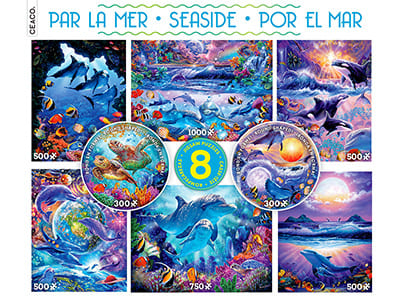 SEASIDE 8-in-1 Themed Puzzles