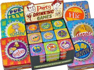 PARTY DRINKING GAMES x 36 PARTY DRINKING GAMES x 36