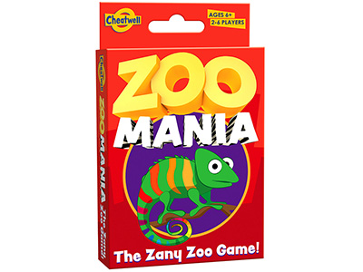 ZOO MANIA Zany Zoo Card Game