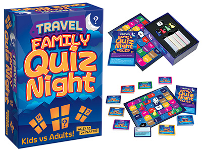 FAMILY QUIZ NIGHT TRAVEL GAME