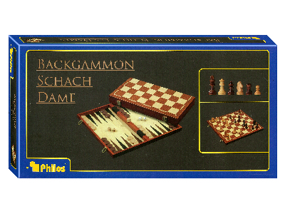 CHESS,CHECKERS,BCKGMN 16" PHIL CHESS,CHECKERS,BCKGMN 16" PHIL