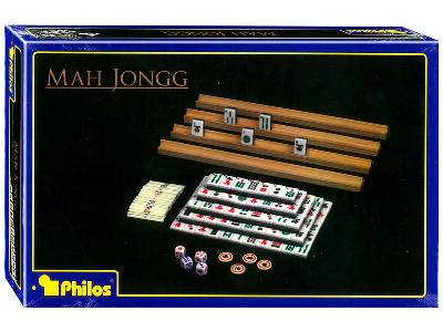 MAHJONG SET WITH RAILS (PHILOS MAHJONG SET WITH RAILS (PHILOS