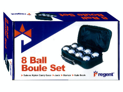 8 BALL BOULES SET (Regent) 8 BALL BOULES SET (Regent)