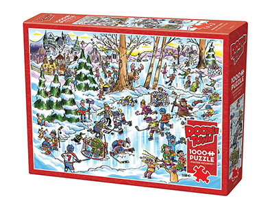 DOODLETOWN HOCKEY TOWN 1000pc
