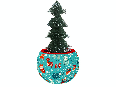 3D FLOWERPOT CHRISTMAS ANIMALS 3D FLOWERPOT CHRISTMAS ANIMALS