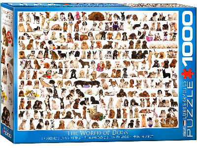 WORLD OF DOGS 1000pc