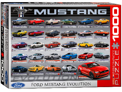 FORD MUSTANG EVOLUTION 1000pc