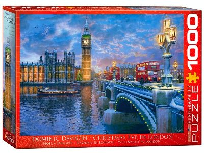 CHRISTMAS EVE IN LONDON 1000pc