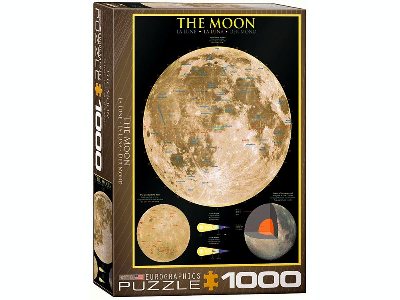 THE MOON 1000pc