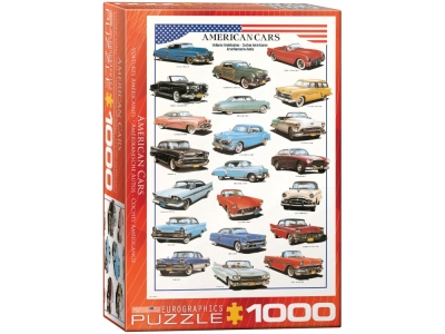 AMERICAN CARS 1000pcs AMERICAN CARS 1000pcs