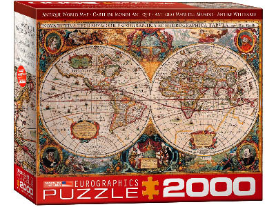 ANTIQUE WORLD MAP 2000pc ANTIQUE WORLD MAP 2000pc