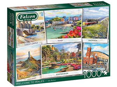 WELCOME TO WALES 1000pc