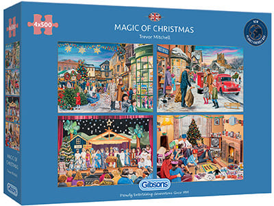 MAGIC OF CHRISTMAS 4 x 500pc