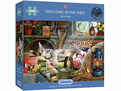 SNOOZING IN THE SHED 1000pc