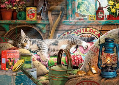 SNOOZING IN THE SHED 1000pc