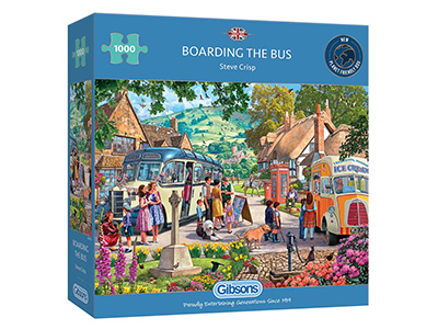 BOARDING THE BUS 1000pc