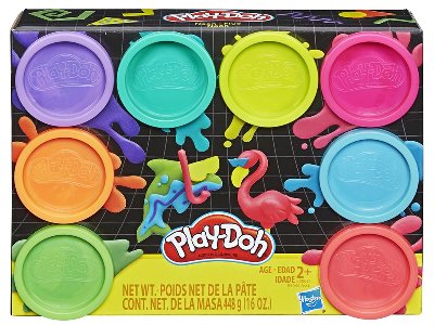 PLAYDOH 8-PACK ASSORTED