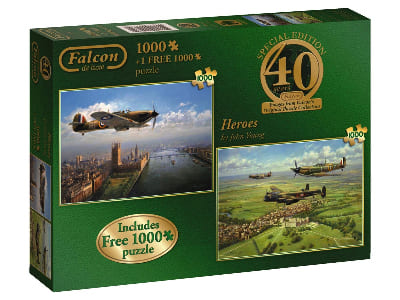 40TH ANNIVERSARY HEROES 2x1000 40TH ANNIVERSARY HEROES 2x1000