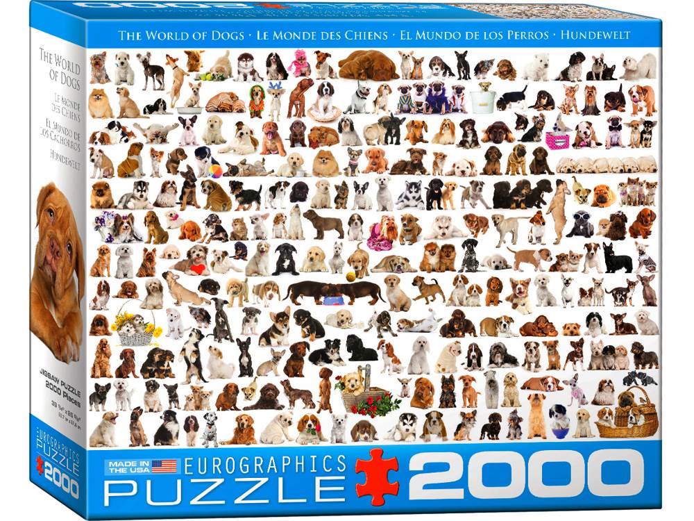 THE WORLD OF DOGS 2000pc