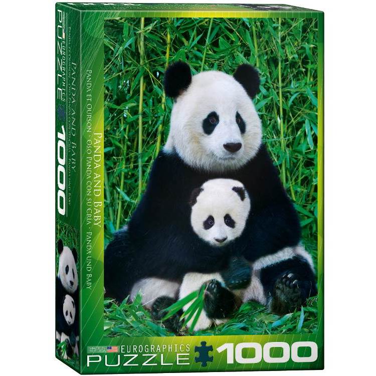 PANDA & BABY 1000pc