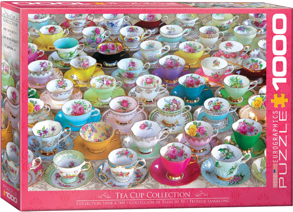 TEA CUP COLLECTION 1000pc