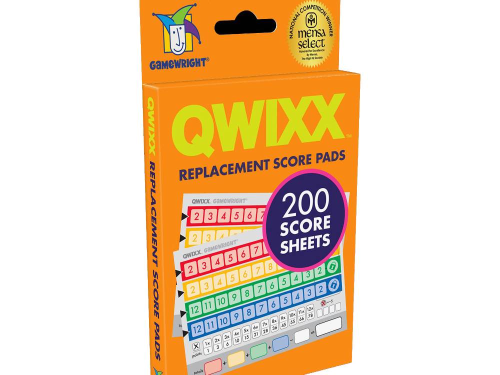 QWIXX Replacment Score Pads
