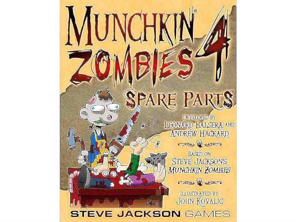MUNCHKIN ZOMBIES 4 SPARE PARTS