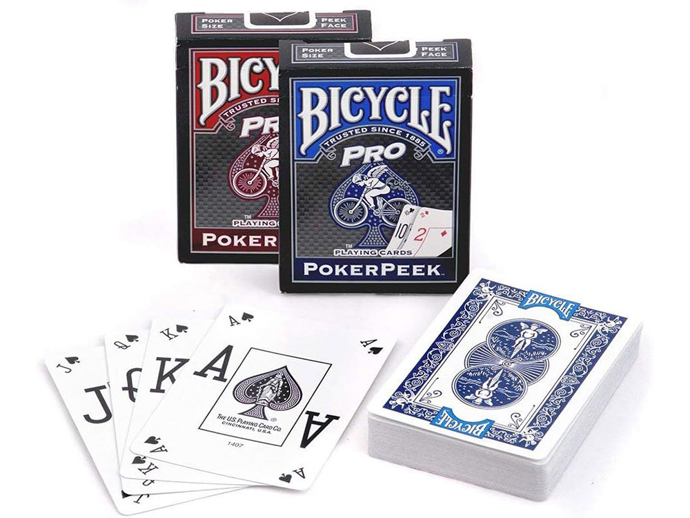 BICYCLE PRO POKER PEEK