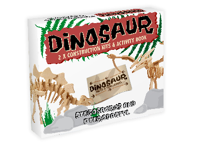 DINOSAUR KIT STEG & PTERODACTL DINOSAUR KIT STEG & PTERODACTL