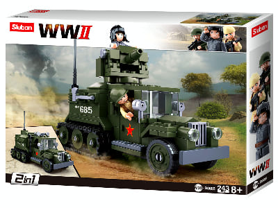 WW2 SOVIET HALFTRACK 2in1 KIT WW2 SOVIET HALFTRACK 2in1 KIT