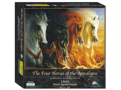 4 HORSES, APOCALYPSE 1500pc 4 HORSES, APOCALYPSE 1500pc