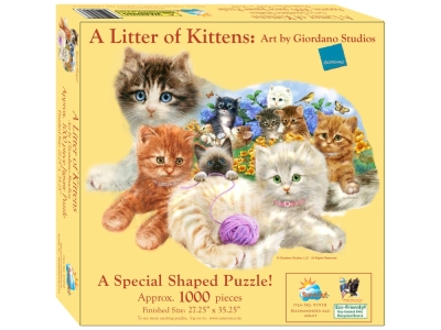 A LITTER OF KITTENS *Shaped* A LITTER OF KITTENS *Shaped*