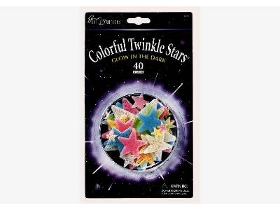 COLOURFUL TWINKLE STARS GLOW COLOURFUL TWINKLE STARS GLOW