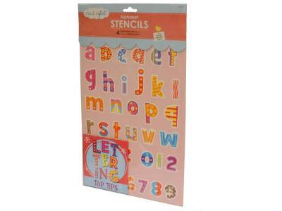 ALPHABET STENCILS ALPHABET STENCILS