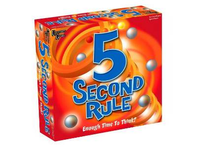 5 SECOND RULE BOARD GAME