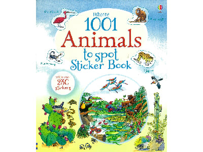 1001 ANIMALS TO SPOT STICKER 1001 ANIMALS TO SPOT STICKER