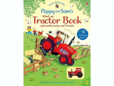 WIND-UP TRACTOR BOOK Poppy's