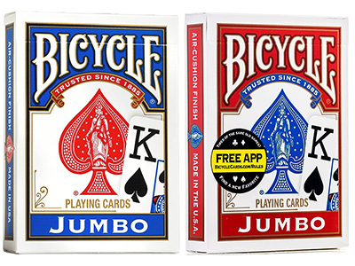 BICYCLE POKER JUMBO INDEX