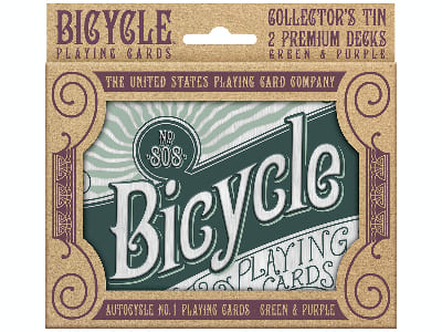 BICYCLE POKER RETRO GIFT TIN BICYCLE POKER RETRO GIFT TIN