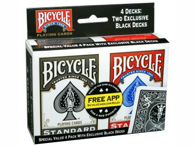 BICYCLE POKER 4-PACK BICYCLE POKER 4-PACK