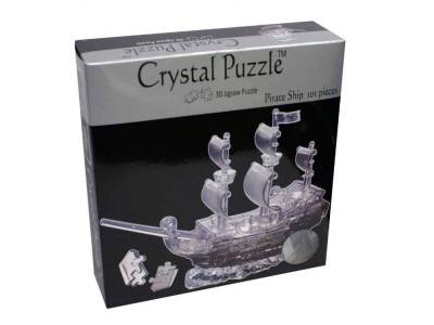3D PIRATE SHIP CRYSTAL PUZZLE