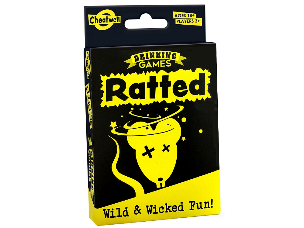 RATTED Drinking Card Game RATTED Drinking Card Game