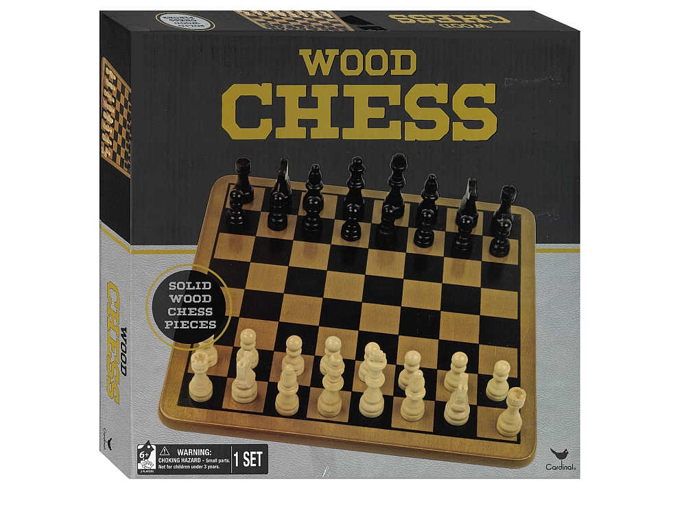 CHESS SET WOOD 29CM Cardinal CHESS SET WOOD 29CM Cardinal