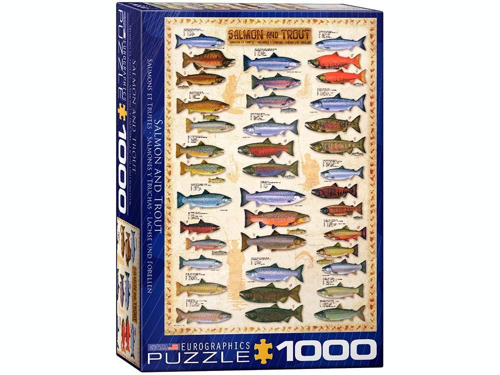 SALMON & TROUT 1000pc SALMON & TROUT 1000pc