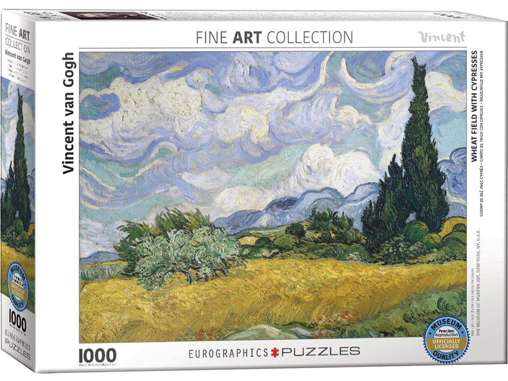 VAN GOGH, WHEAT FIELD 1000pc VAN GOGH, WHEAT FIELD 1000pc