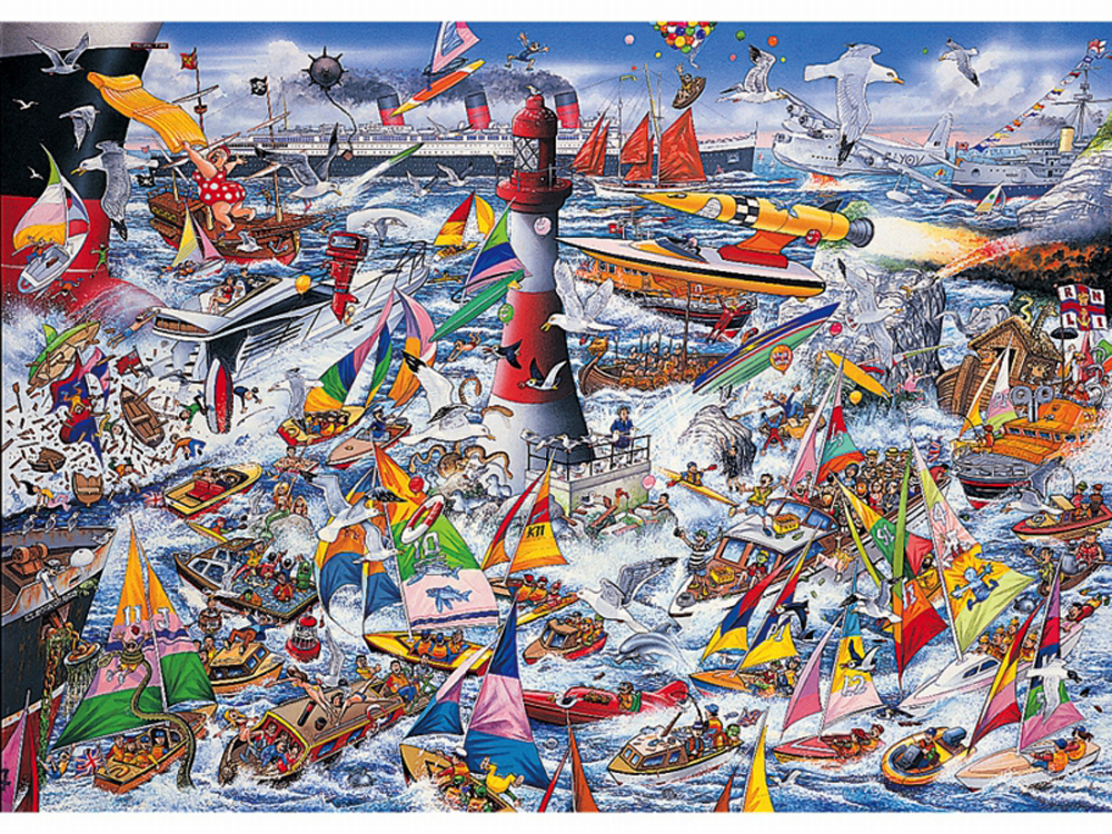 I LOVE BOATS 1000pc I LOVE BOATS 1000pc