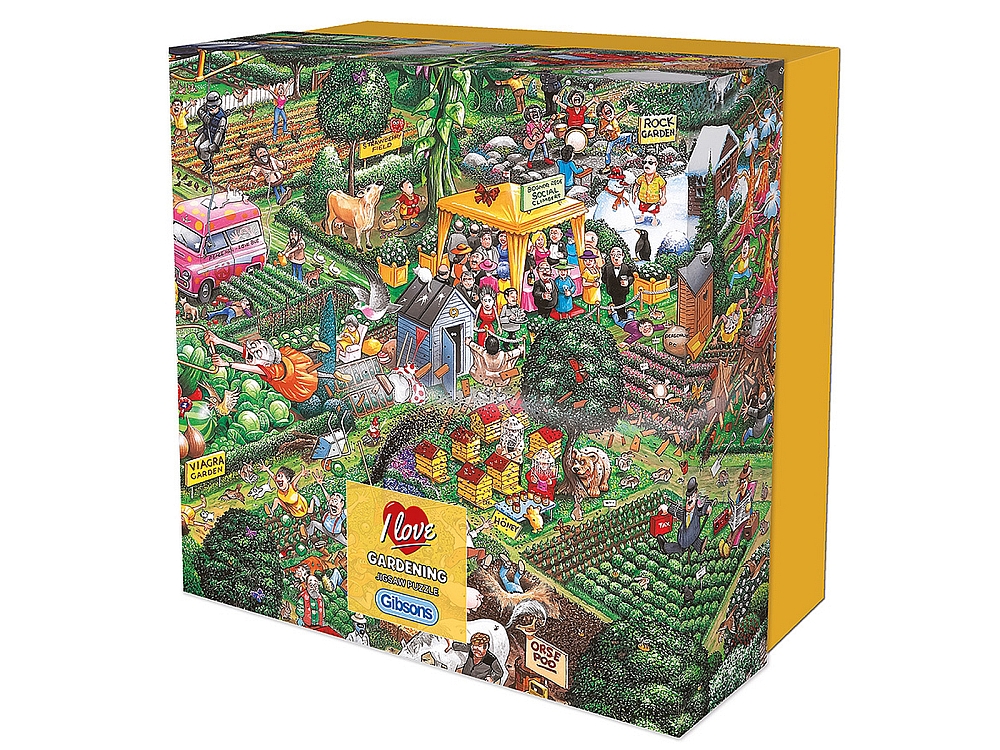 I LOVE GARDENING GIFT BOX 500p I LOVE GARDENING GIFT BOX 500p